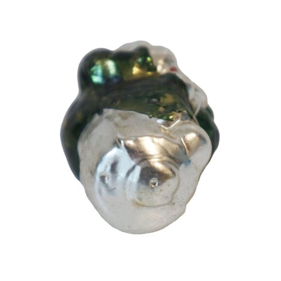 Vintage Mercury Glass Antique Figural Glass CLOWN Ornament Germany Christmas Orn - Picture 5 of 7